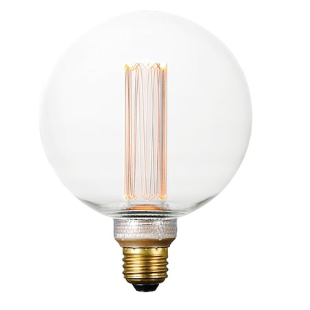 Maxim Lighting 3.5 Watt Dimmable LED E26 Base G125 Classic Pattern Bulb BL3-5G40CL120V22